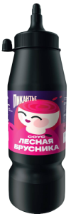 Соус деликатесный "Лесная брусника" бут. 350гр 1/12