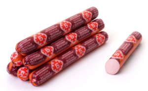 Сосиски Вкусные с телятиной 280гр Брестский МК