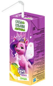 Нектар грушевый Сады Кубани (Slim Leaf) 0,2л