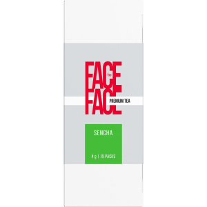 Чай Face to Face Sencha зелёный пакет 15*4гр
