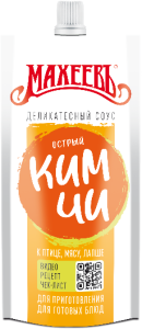 Соус деликатесный Махеев Кимчи д/п 140гр 1/18