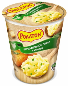 Пюре Роллтон 55г.Курица