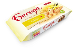 Палочки хрустящие "Беседа" со вкусом ванили 180г