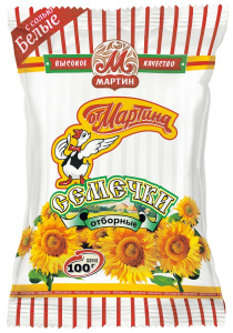 Семечки От Мартина Белые солёные 100гр (1/40)