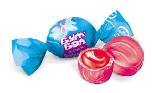Карамель "Бумбол" со вкусом Bubble Gum 1кг Конти
