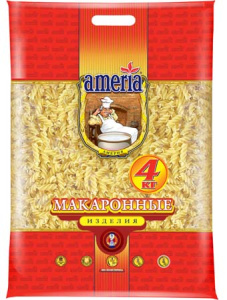 Макароны №42 Спиральки 4,0 кг