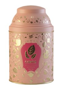 Чай Кёртис Strawberry & Cream черный сред.лист 70г бан.