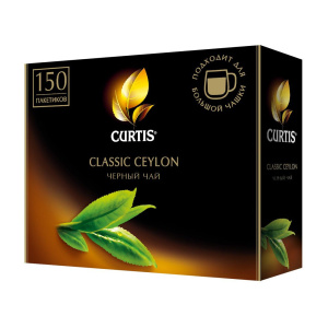 Чай Кёртис Классик Цейлон черный 300г пакет