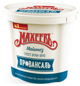 Майонез "Провансаль " (Белый) 50,5% 800г ведро