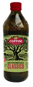 Масло Оливковое Extra Virgin Coppini Classico бутылка 1л 1/12 (014)