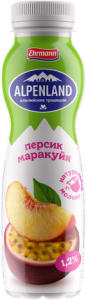 Альпенланд питьевой Персик-Маракуя 1,2% 290г(6/1)