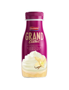Гранд Коктейль молочный коктейль Ванильный пломбир 4,0% 260г