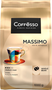 Кофе Coffesso MASSIMO м/уп зерно 1000г