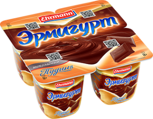 Эрмигурт Пудинг Шоколадный 3,2% 4*100г(24/4)