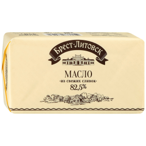 Масло сладк-слив несол.Брест-Литовск 82,5% 1кг Савушкин