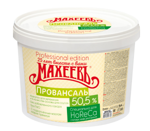 Майонез Махеевъ "Провансаль HoReCa" 50,5% ведро 9,4кг