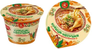 Лапша Товарищ Ван Курица-Несушка с наваристым куриным бульоном 100гр 1/24