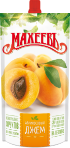 Джем Абрикосовый 300г д/п 16 шт.
