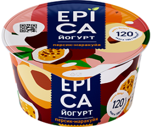EPICA Йогурт персик/маракуя 4,8% 130г(12/1)