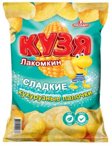 Кукурузные палочки Кузя Лакомкин 85г 16ш (НДС 10%)