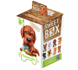 Мармелад в коробочке с игрушкой "Веселые собачки"8*15гр