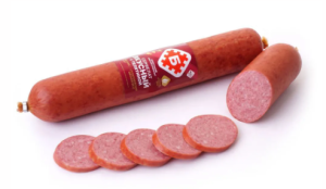 Колбаса в/к Сервелат Вкусный с телятиной 220гр Брестский МК