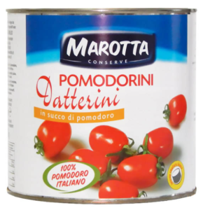 Томаты Черри неочищенные в с/с Marotta 2,5кг 1/6