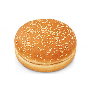 Булочка для гамбургера с кунжутом 82 г*24 шт. (125 мм) (уп)Лантманен Юнибейк