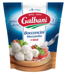 Сыр Моцарелла Гальбани Bocconcini 45% 200г
