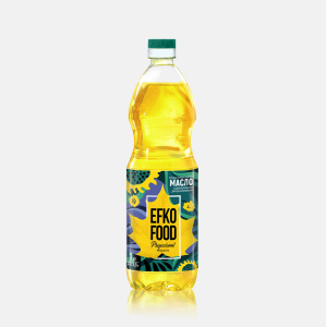 Масло подсолн. рафин. дезодор.  высший сорт EFKO Food professionsl 1л