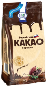 Какао-порошок натуральный ГОСТ м/уп 250гр*30шт Relish