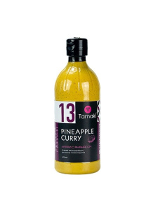 Соус на основе растительных масел Карри с ананасом TAMAKI 0,47л