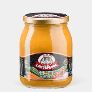 Икра из кабачков Скатерть-Самобранка с/б 500мл 1/12