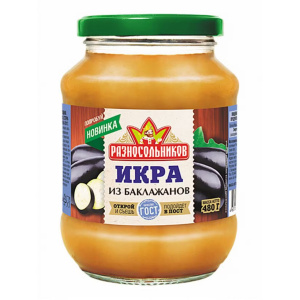 Икра из баклажанов Разносольников 480гр 1/8