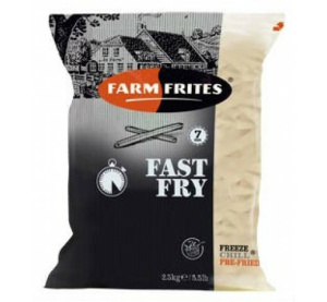 Картофель Фри Fast Fri быстрого приготовления 7мм 2,5 кг Farm Frites