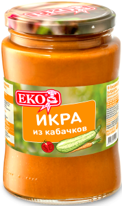 Икра кабачковая 680 гр ст/б Еко (12/1)