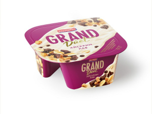 Гранд Duetco вкус пломбира Айскрим лав творожный 9,1% 138г(6/1)
