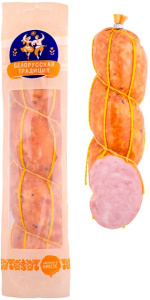 Колбаса п/к из окорока  530гр Белорусские традиции 1/6