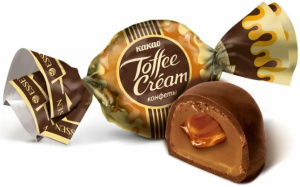Конфеты "Toffee cream" какао 200г.