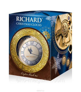 Чай Ричард Королевский НГ шар черн.лист жесть 40г