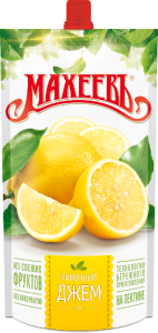 Джем Лимонный 300г д/п 16шт