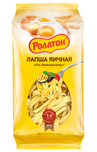 Лапша Яичная 250г По домашнему