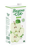 Яблочный сокосодержащий напиток 0,95л с крышкой (Slim) ВкусноСок