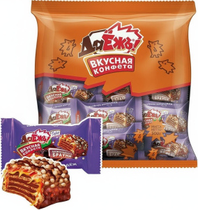 ДаЁжъ® LIGHT Конфеты со вкусом шоколадного брауни Пакет 500 г