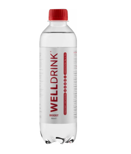 Welldrink напиток н/газ вкус Красные ягоды/мята 0,5л