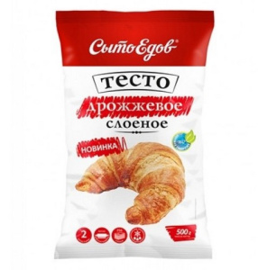 Тесто дрожжевое 500г. Сытоедов