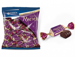 Конфеты "Магия" со вкусом шоколадного трюфеля пакет 500г.