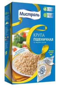 Крупа Мистраль пшеничная 5*80гр 1/6