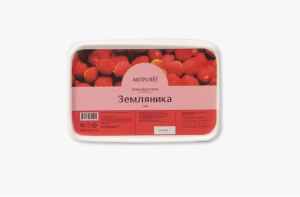 Земляника пюре заморож. Artpuree 1кг 1/6