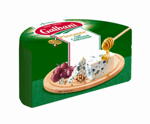 Сыр с голубой плесенью "GALBANI"  Президент  62%  весовой 1,2кг, весовой